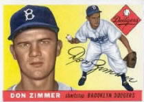 1955 Topps      092      Don Zimmer RC